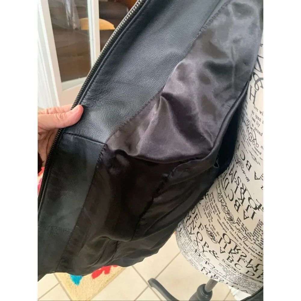Style & Co Leather Jacket - Picture 6 of 14